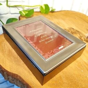 Keepsake Hinged Box with Framed Photo Cover